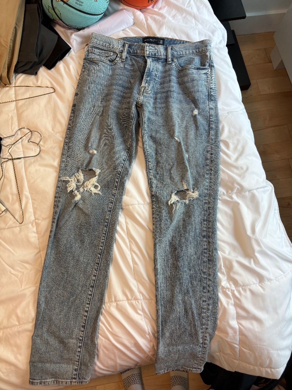 Abercrombie Ripped Jeans